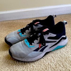Reebok Nano Flex TR 2.0 Black, Gray, & Teal color. Size 11